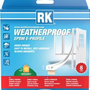 Akna- ja uksetihend RK EPDM SMALL E-profiil valge 6m | Kodukaubad | RK | Trollo.ee | Üle 10 000 toote