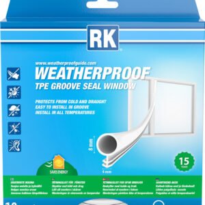 Aknatihend/soonetihend RK TPE O-profiil valge 8mm 10m | Kodukaubad | RK | Trollo.ee | Üle 10 000 toote