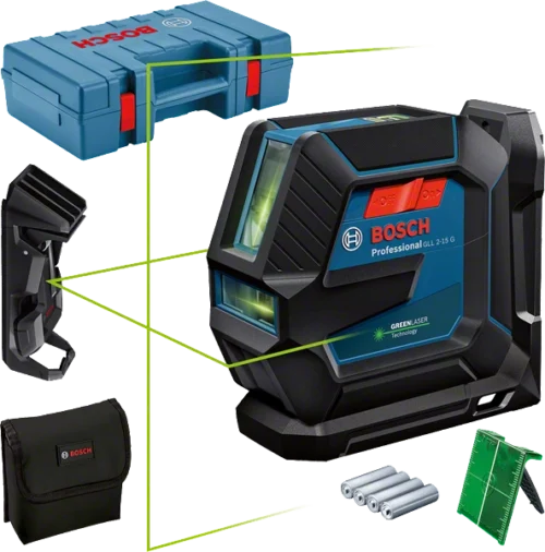 Joonlaser Bosch GLL 2-15 G + alus LB10 | Mõõteriistad>Laserid ja niveliirid>Pöördlaserid | Bosch | Trollo.ee | Üle 10 000 toote
