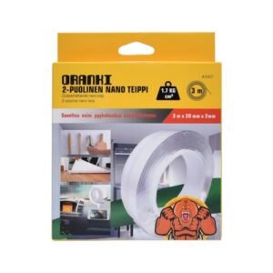 Kahepoolne akrüülteip NANO 30mm x 3m