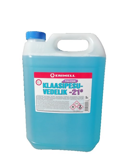 Klaasipesuvedelik 5l, talvine etanooliga -21C