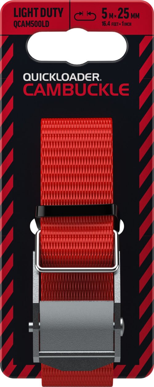 Koormarihm Quickloader Cambuckle QCAM500LD 5m x 25mm 500kg | Autokaubad | Quickloader | Trollo.ee | Üle 10 000 toote