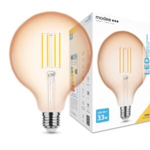 LED-lamp Filament Amber Globe G125 4W E27 320° 1800K (360 lumen) | Elektrikaubad | Modee | Trollo.ee | Üle 10 000 toote