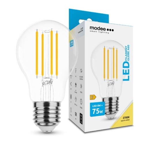 LED-lamp Filament Globe A60 8W E27 360° 2700K (1055 lumen) | Elektrikaubad | Modee | Trollo.ee | Üle 10 000 toote