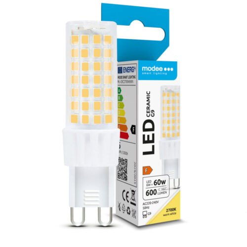 LED-lamp G9 Ceramic 6W 2700K (600 lumen) ERP | Elektrikaubad | Modee | Trollo.ee | Üle 10 000 toote