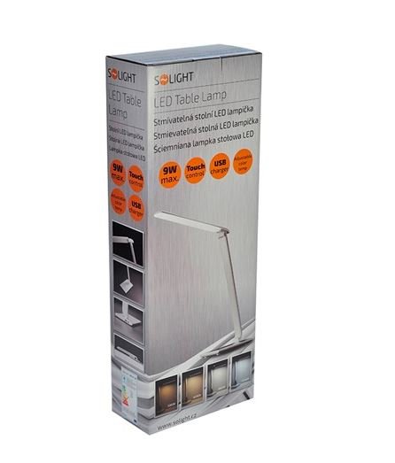 LED-laualamp, puutetundlik 12W 700lm, valge