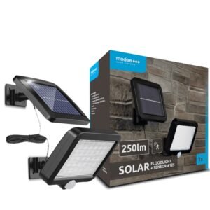 LED-prožektor MODEE SOLAR WS125 päikesepaneeli