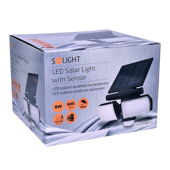 LED-prožektor SOLAR liikumisanduri ja akuga 8W 600lm*** 19
