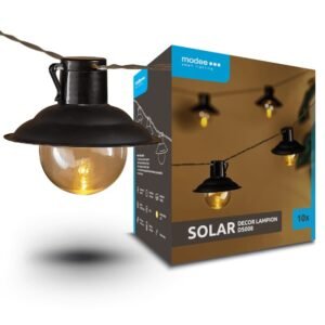 LED-valguskett Modee Solar DS008 päikesepaneeliga 10LED 4