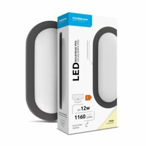 LED-valgusti/plafoon MODEE ovaalne 12W 4000K IP65 (1160 luumenit)