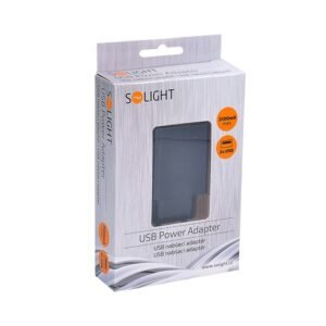 Laadimisadapter SOLIGHT 2xUSB