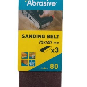 Lihvlint NovoAbrasive 75*457mm; A80; 3 tk pakendis | Tarvikud>Lihvimistarvikud>Lihvlindid | NovoTools | Trollo.ee | Üle 10 000 toote