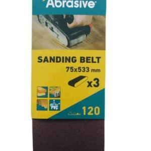 Lihvlint NovoAbrasive 75*533mm; A120; 3 tk pakendis | Tarvikud>Lihvimistarvikud>Lihvlindid | NovoTools | Trollo.ee | Üle 10 000 toote