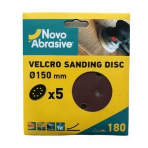 Lihvpaberkettad NovoAbrasive 150mm A180 VELCRO takjakinnitus