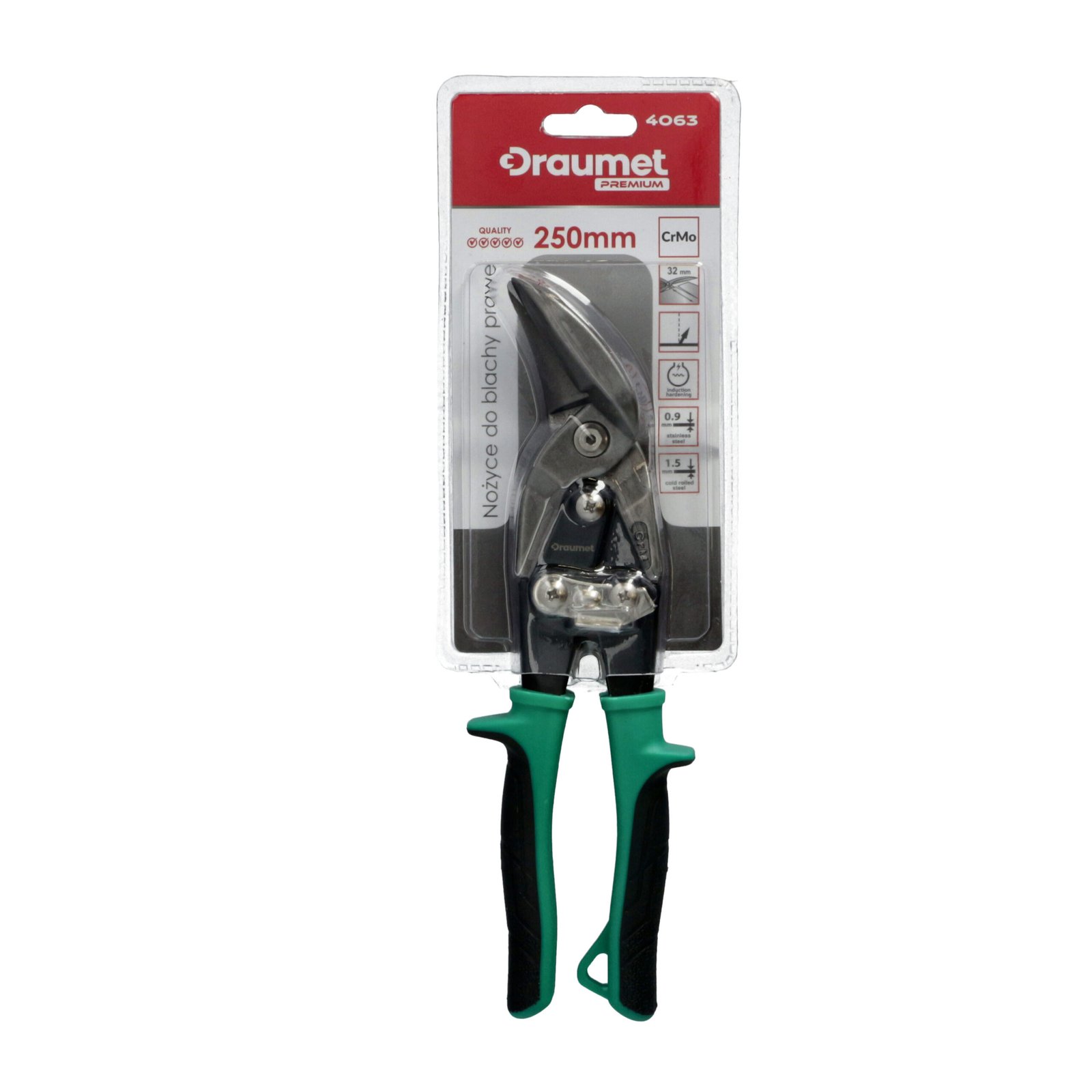 Plekikäärid DRAUMET 250mm, parem