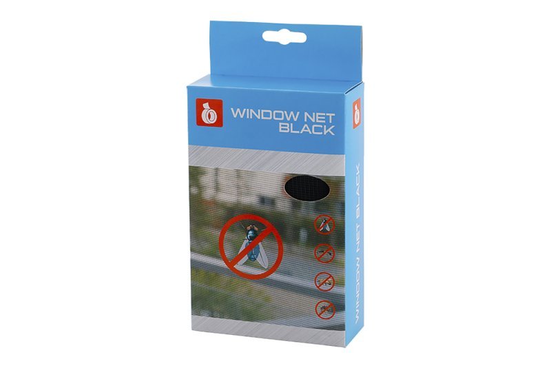 Putukavõrk aknale FESTA 150X130cm + takjateip 5,6m must