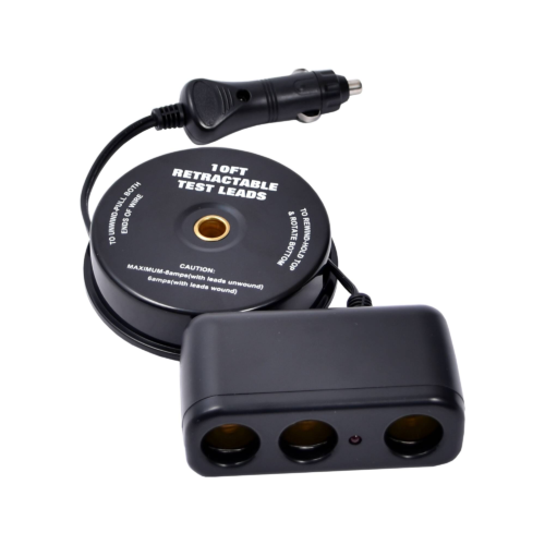 Sigaretisüütaja pesa jagaja automaatse kerijaga 12/24V 3m | Autokaubad | Finbullet Elektro | Trollo.ee | Üle 10 000 toote