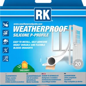 Silikoontihend RK iseliimuv P-profiil valge 7mm 6m | Kodukaubad | RK | Trollo.ee | Üle 10 000 toote