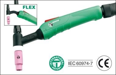 TIG põleti Ergotig 26, 8m painduv kael