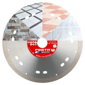Teemantketas FESTA INDUSTRY 200x1.4x25.4mm | Tarvikud>Lõikekettad>Teemant lõikekettad | Festa | Trollo.ee | Üle 10 000 toote