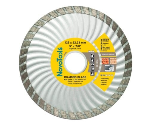 Teemantketas NovoTools 125 x 7