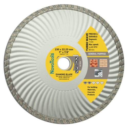 Teemantketas NovoTools 230 x 7