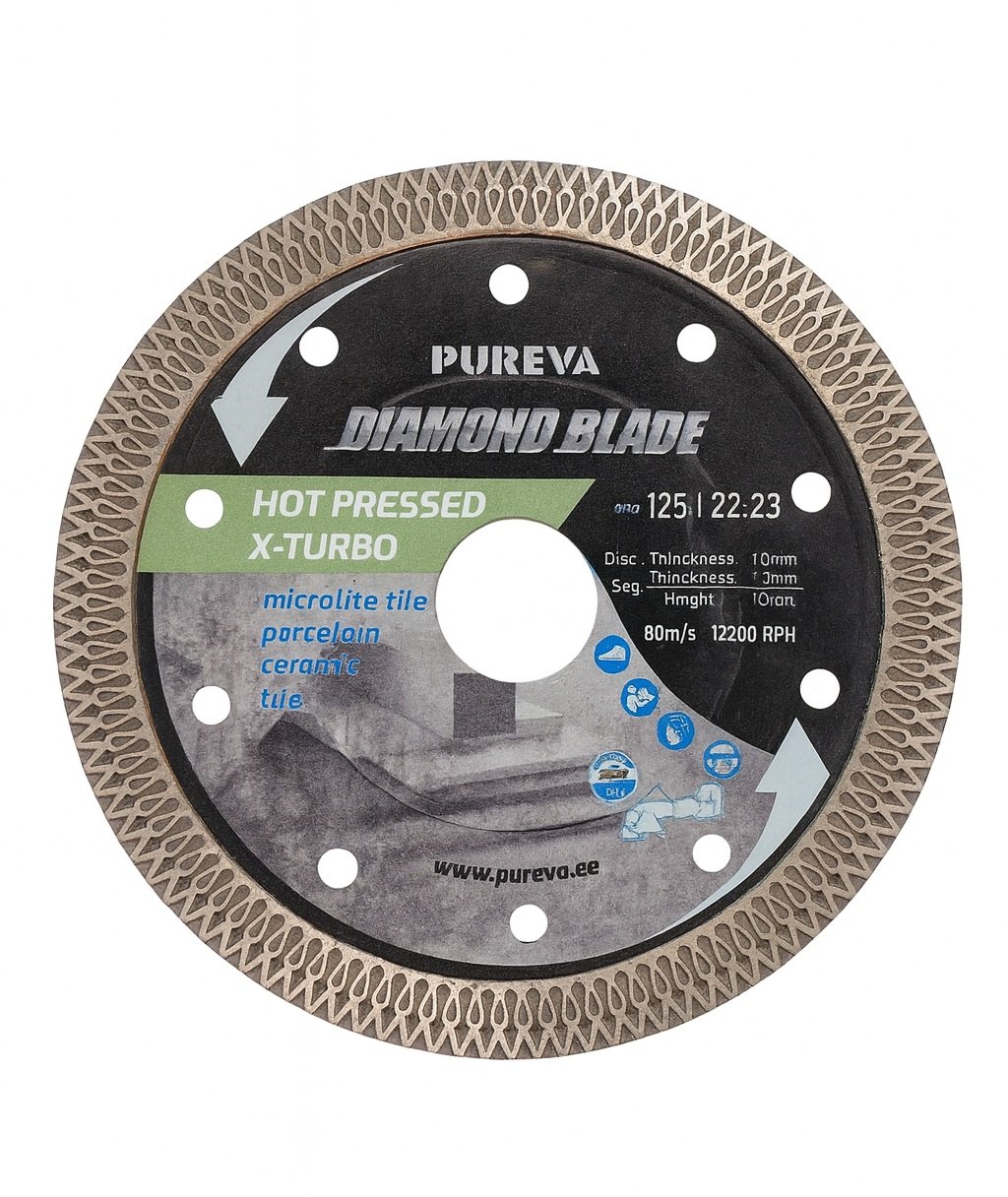 Teemantketas PUREVA TOOLS 125 x 1,3 x 22mm X-TURBO