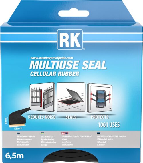 Tihend RK Multiuse Seal universaalne must 5x15mm 6
