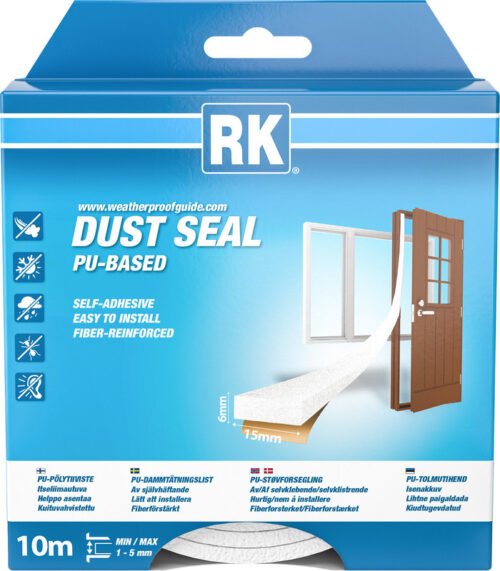 Tolmutihend RK Dust Seal valge 6x15mm 10m | Kodukaubad | RK | Trollo.ee | Üle 10 000 toote