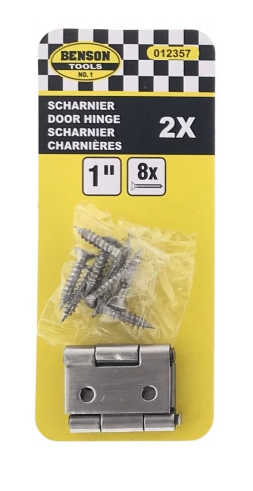 Uksehinged BENSON 1" RST 2tk/pakendis | Kodukaubad | Benson Tools | Trollo.ee | Üle 10 000 toote