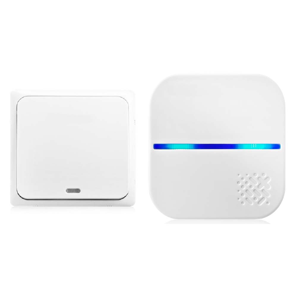 Uksekell KINETIC, 58 meloodiat, 100m, 230V, valge*