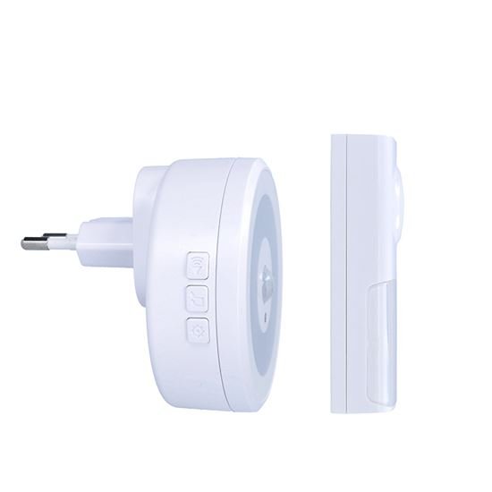 Uksekell Solight patarei+230V, 58 meloodiat, 250m, liikumisanduriga