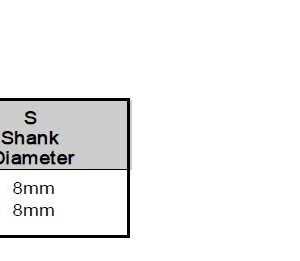 Ülafreesitera 8x12xR4 laagriga  2301 | Tarvikud>Freesiterad>Soonefrees | Tamoline | Trollo.ee | Üle 10 000 toote