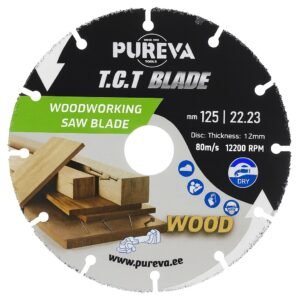 Universaalne lõikeketas PUREVA TOOLS 125 x 1