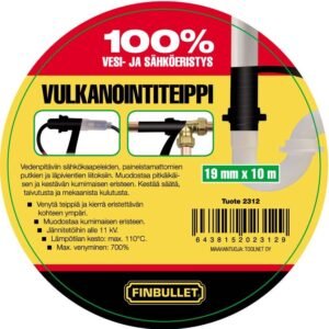 Vulkaniseerimisteip 10m*19*0.76mm | Tarvikud>Kinnitusvahendid>Teibid | Finbullet | Trollo.ee | Üle 10 000 toote