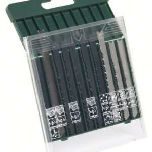 10-osaline tikksaeterade komplekt