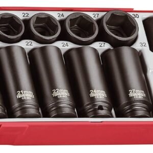 12-osaline jõupadrunikomplekt 1/2″ nelikantkinnitusega Teng Tools TT9212 | Käsitööriistad>Padrunid>Padrunite komplektid | Teng Tools | Trollo.ee | Üle 10 000 toote