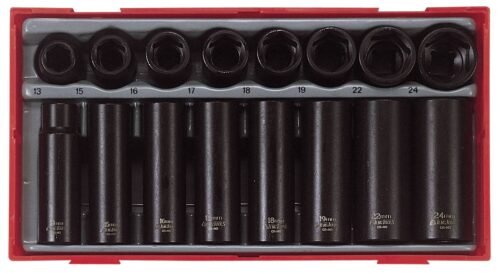 1/2″ jõupadrunite komplekt TengTools T9116 | Käsitööriistad>Padrunid>Padrunite komplektid | Teng Tools | Trollo.ee | Üle 10 000 toote