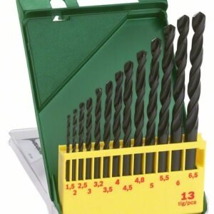13-osaline HSS-R metallipuuride komplekt | Tarvikud>Puurid>Metallipuurid | Bosch | Trollo.ee | Üle 10 000 toote