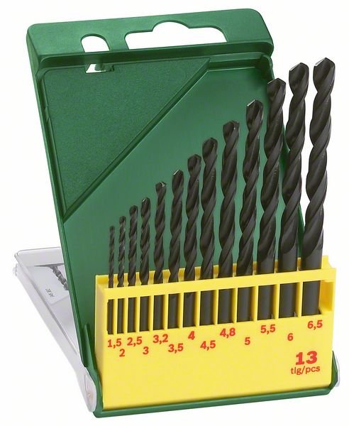 13-osaline HSS-R metallipuuride komplekt | Tarvikud>Puurid>Metallipuurid | Bosch | Trollo.ee | Üle 10 000 toote