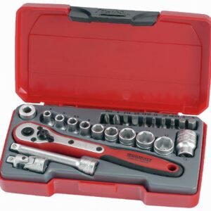 1/4″ padrunvõtmete komplekt T1424 TengTools | Käsitööriistad>Padrunid>Padrunite komplektid | Teng Tools | Trollo.ee | Üle 10 000 toote