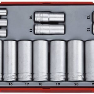 16osaline 3/8'' nelikantkinnitusega padrunikomplekt Teng Tools TT3816 | Käsitööriistad>Padrunid>Padrunite komplektid | Teng Tools | Trollo.ee | Üle 10 000 toote