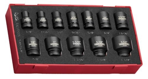 16osaline löökpadrunikomplekt. 1/2" nelikantkinnitusega Teng Tools TEA9216AF | Käsitööriistad>Padrunid>Padrunite komplektid | Teng Tools | Trollo.ee | Üle 10 000 toote