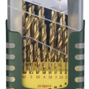 19-osaline HSS-TiN-metallipuuride komplekt 1-10mm | Tarvikud>Puurid>Metallipuurid | Bosch | Trollo.ee | Üle 10 000 toote