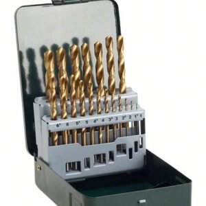 19-osaline HSS-Tin metallipuuride komplekt | Tarvikud>Puurid>Metallipuurid | Bosch | Trollo.ee | Üle 10 000 toote