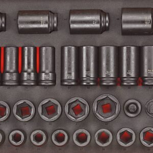 33osaline jõupadrunikomplekt 3/4'' nelikantkinnitusega Teng Tools TTEISK33 | Käsitööriistad>Padrunid>Padrunite komplektid | Teng Tools | Trollo.ee | Üle 10 000 toote