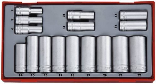 3/8″ pikkade padrunite komplekt TengTools TT3816 | Käsitööriistad>Padrunid>Padrunite komplektid | Teng Tools | Trollo.ee | Üle 10 000 toote