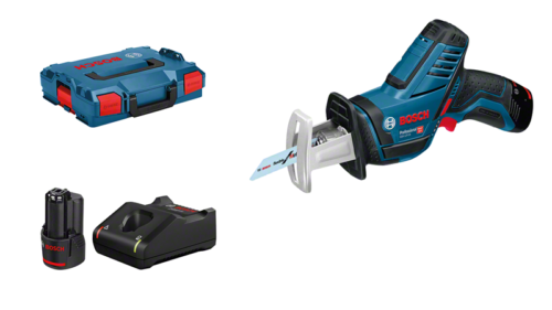 Akuga universaalsaag Bosch GSA 12V-14 (2x3.0Ah + laadija) | Akutööriistad>Akuotssaed | Bosch | Trollo.ee | Üle 10 000 toote