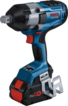 Akulöökmutrikeeraja Bosch GDS 18V-1050 H (2x5.5Ah ProCore18V, laadija) + kohver l-Boxx