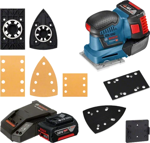 Akutaldlihvija Bosch GSS 18V-10 (2x8.0Ah ProCORE18V